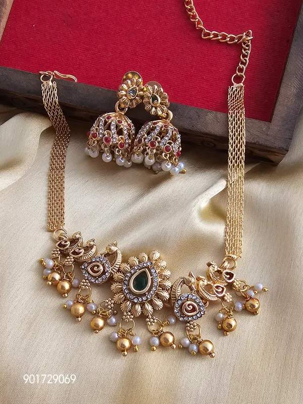 New design necklace set cheap