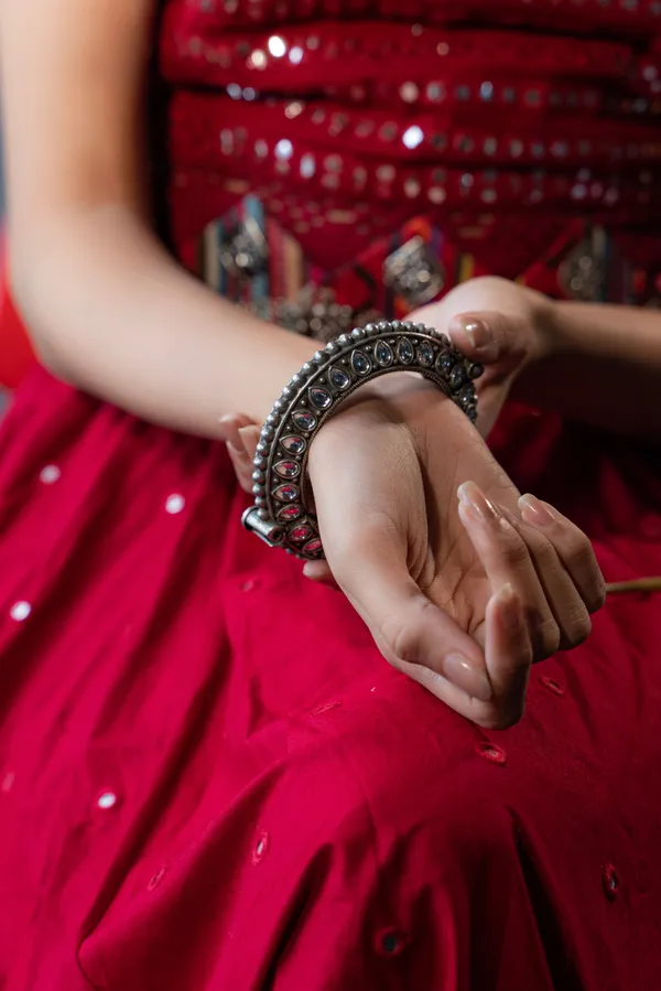 Antique_Silver_Brass_Bangles