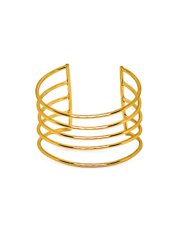 Binnis_Wardrobe_Anti_Tarnish_Golden_Tanvi__Handcuff_Bracelet