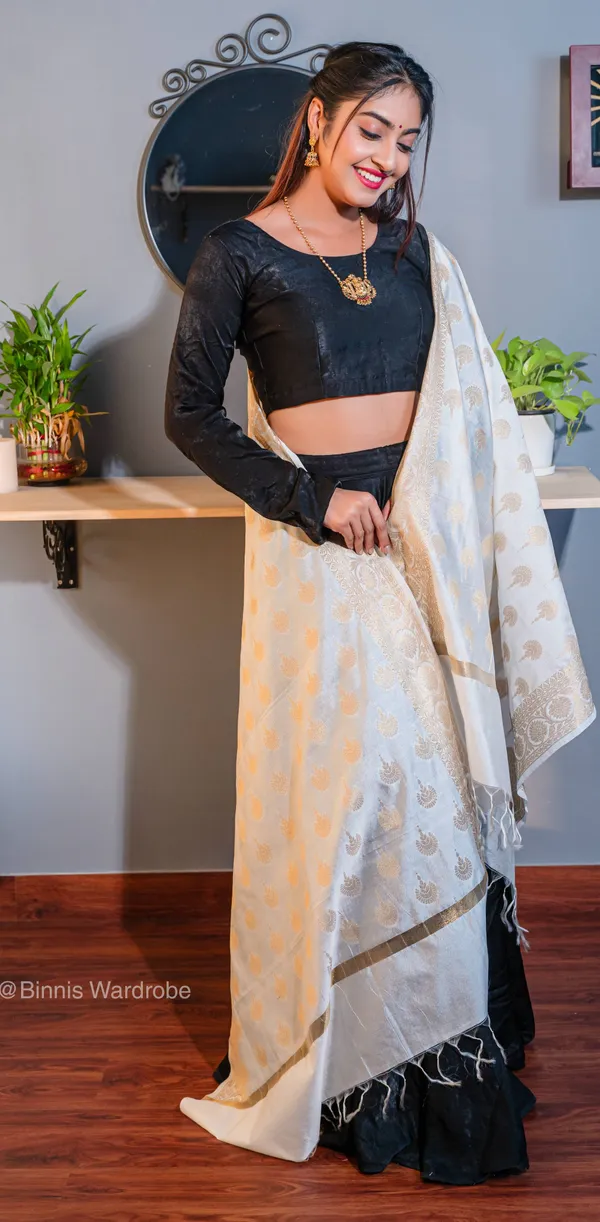 Pure_dupion_silk_Banarasi_handloom_Lamp_White__dupatta