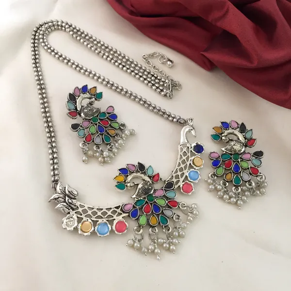 Premium_Navaratna_Long_Necklace_with_Jhumka