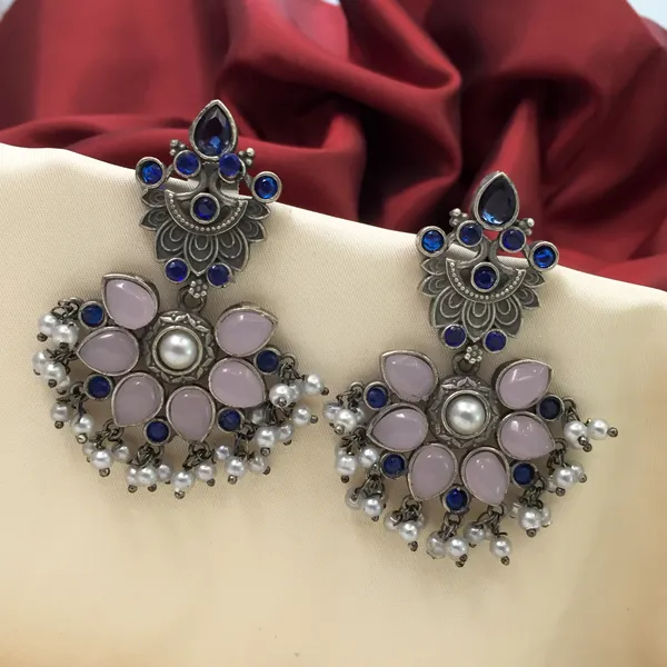 Imported_Stones_Earrings_-_PinkBlue