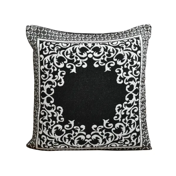 Luxury_Heavy_Decorative_Cushion_Covers_16_x_16_inch_-_Set_of_5pc_-_Black