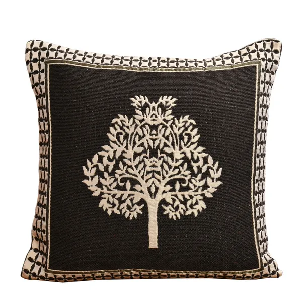 Luxury_Heavy_Decorative_Cushion_Covers_16_x_16_inch_-_Set_of_5pcs_-_Brown