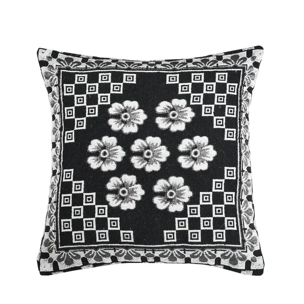 Luxury_Heavy_Decorative_Cushion_Covers_16_x_16_inch_-_Set_of_5pc_-_Black