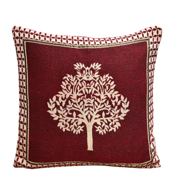 Luxury_Heavy_Decorative_Cushion_Covers_16_x_16_inch_-_Set_of_5pcs_-_Maroon