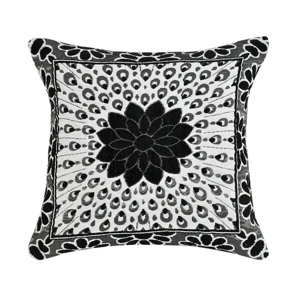Luxury_Heavy_Decorative_Cushion_Covers_16_x_16_inch_-_Set_of_5pc_-_Black