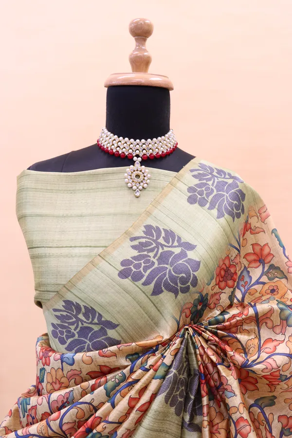 Kalamkari silk cotton sarees | Buy online kalamkari sarees