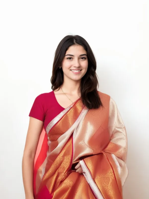 Red,_White_Woven_Kanjivaram_Silk_Saree_with_Saree_Cover