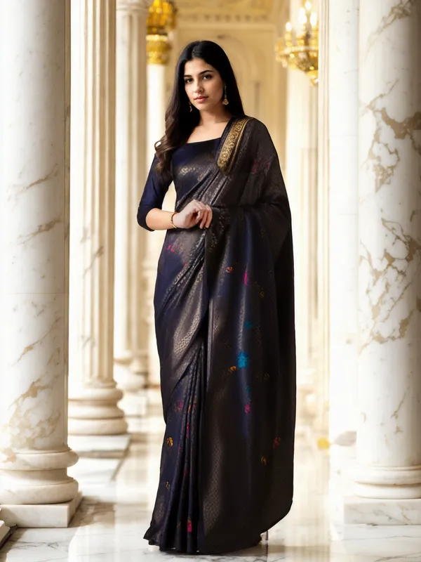 Purple_Woven_Kanjivaram_Silk_Saree_with_Saree_Cover
