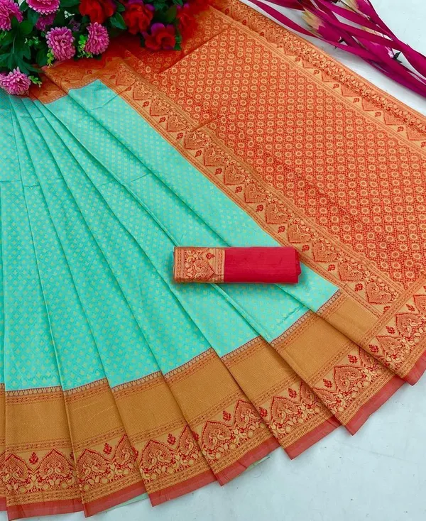Supernal_Soft_Silk_Saree_With_Incomparable_Blouse_Piece