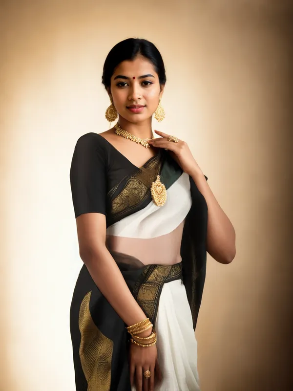 Cream_Woven_Kanjivaram_Silk_Saree_with_Saree_Cover