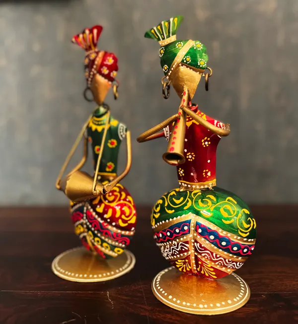 Metal_Musician_Showpiece_Set_Of_2