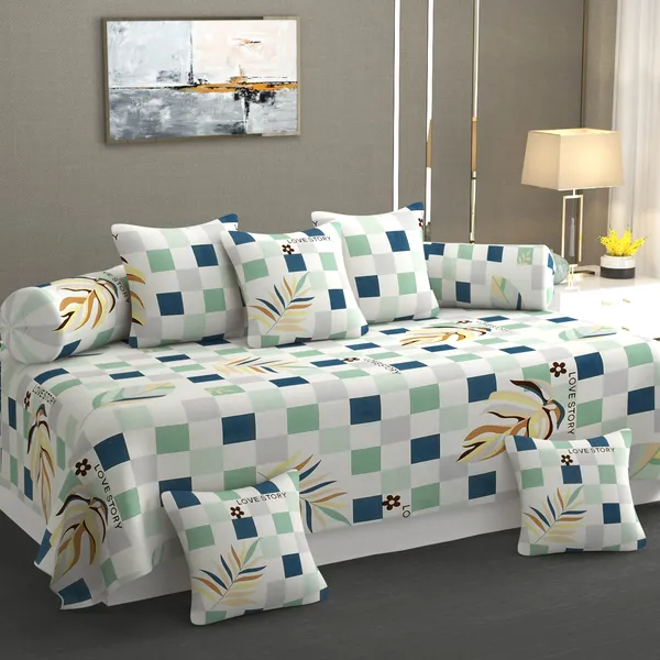 Diwan_Set_Covers_Cotton_8_Pieces_Pure_Cotton_Designer_Printed_Standard_Diwan_Set_(1_Single_Bedsheet,_2_Bolster_Covers,_5_Cushion_Covers)_GREY