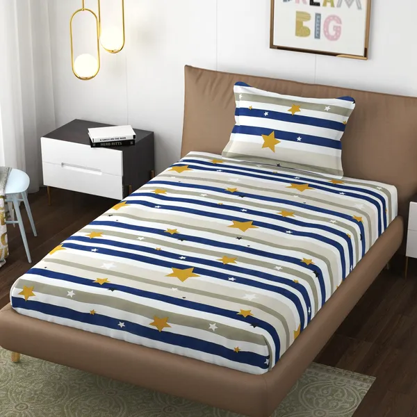 Queen_Size_Single_Elastic_Fitted_Bed_Sheet