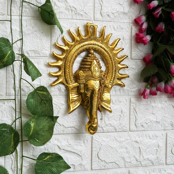 Golden_Lord_Ganesha_With_Sun_Decorative_Metal_Wall_Hanging_Art_Decorative_Showpiece_For_Wall_Decor,_Home_Decor,_Pooja_Room_Temple_&_Gift
