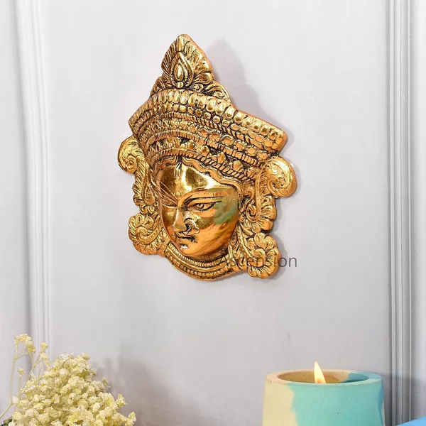 Metal_Durga_Mata_Face_for_Wall_Hanging_Sculpture_Ambe_Maa_face_Hindu_Religious_Maa_Kali_Durga_Head_for_Home_Decor,Office,Diwali_and_Navratri