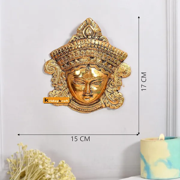 Metal_Durga_Mata_Face_for_Wall_Hanging_Sculpture_Ambe_Maa_face_Hindu_Religious_Maa_Kali_Durga_Head_for_Home_Decor,Office,Diwali_and_Navratri