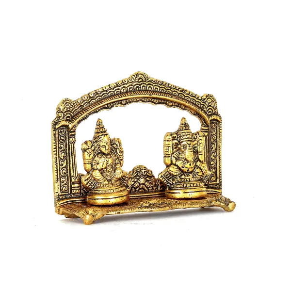 Metal_Laxmi_Ganesh_Statue/Murti_for_Pooja_Room_&_Home_Office_D???cor,Pan_Patta_Laxmi_Ganesha_Idol_for_Diwali_Gift