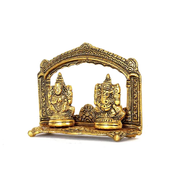Metal_Laxmi_Ganesh_Statue/Murti_for_Pooja_Room_&_Home_Office_D???cor,Pan_Patta_Laxmi_Ganesha_Idol_for_Diwali_Gift