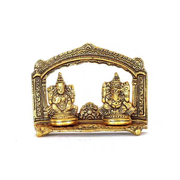 Metal_Laxmi_Ganesh_Statue/Murti_for_Pooja_Room_&_Home_Office_D???cor,Pan_Patta_Laxmi_Ganesha_Idol_for_Diwali_Gift