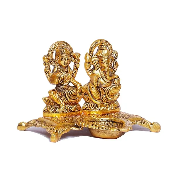 Metal_Laxmi_Ganesh_Statue/Murti_for_Pooja_Room_&_Home_Office_D???cor,_Laxmi_Ganesha_Diya_Idol_for_Diwali_Gift