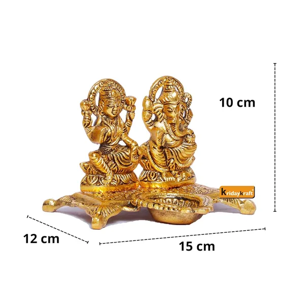 Metal_Laxmi_Ganesh_Statue/Murti_for_Pooja_Room_&_Home_Office_D???cor,_Laxmi_Ganesha_Diya_Idol_for_Diwali_Gift