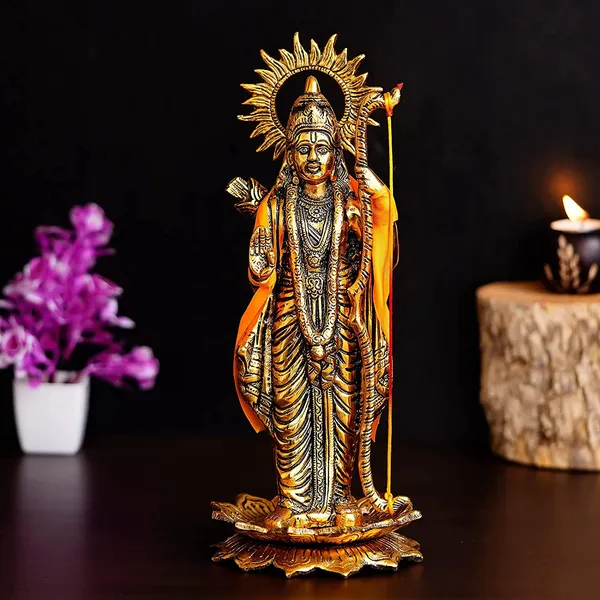 White_Metal_Lord_Ayodhya_Ram_Idol_Statue_on_Lotus_Showpiece_|_Ram_ji_ki_Murti_(33_cm,_Gold)