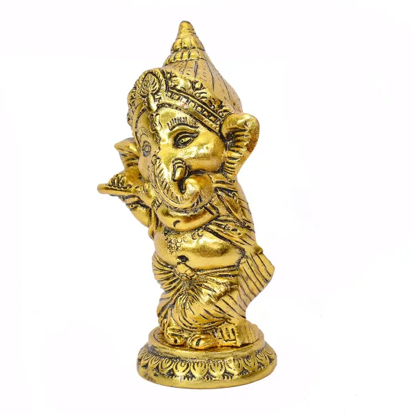 Golden_Ganesha_Playing_Bansuri_Ganesh_Ji_Idol_For_Gift_|_Diwali_Gift_Set_|_Home_Decor_Murti_Decorative_Showpiece_-_15_Cm_(Aluminium)