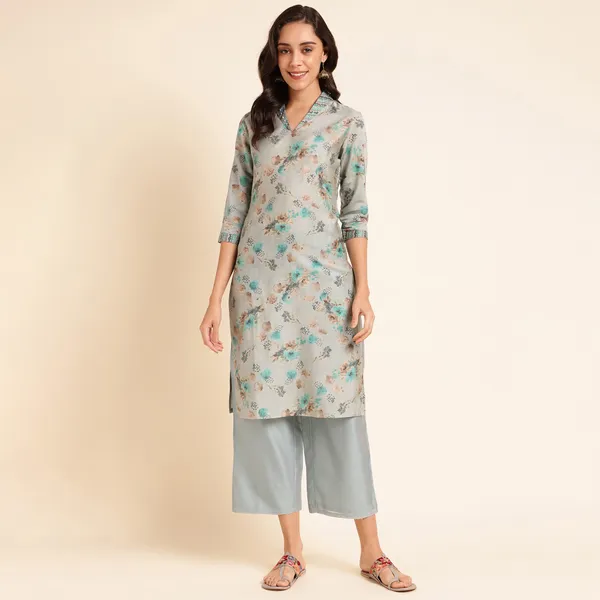 Rekha_Maniyar_Presenting_Girls_And_Women's_New_Design_Kurti_Chanderi_Silk_With_Fancy_Printed