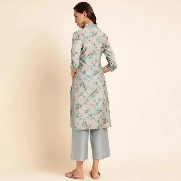 Rekha_Maniyar_Presenting_Girls_And_Women's_New_Design_Kurti_Chanderi_Silk_With_Fancy_Printed