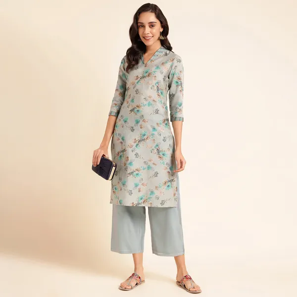 Rekha_Maniyar_Presenting_Girls_And_Women's_New_Design_Kurti_Chanderi_Silk_With_Fancy_Printed