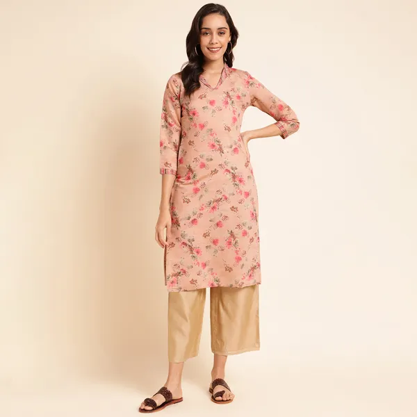 Rekha_Maniyar_Presenting_Girls_And_Women's_New_Design_Kurti_Chanderi_Silk_With_Fancy_Printed