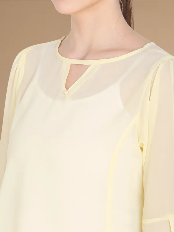 Rekha_Maniyar_Girls_And_Women's_Georgette_Fabric_Western_Top