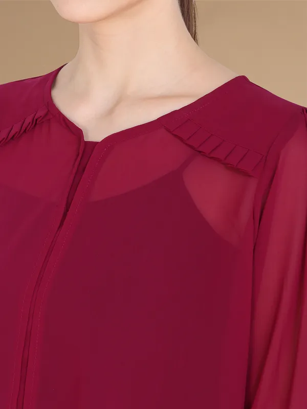 Rekha_Maniyar_Girls_And_Women's_Georgette_Fabric_Western_Top