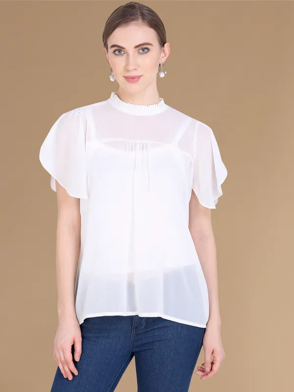 Rekha_Maniyar_Girls_And_Women's_Georgette_Fabric_Western_Top