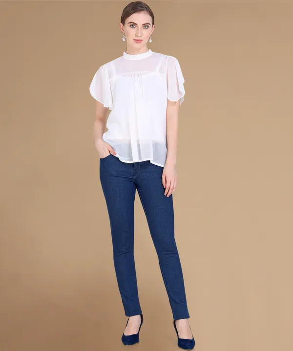 Rekha_Maniyar_Girls_And_Women's_Georgette_Fabric_Western_Top