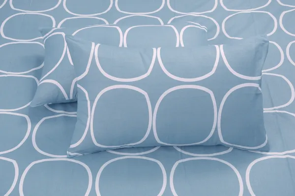 144_TC_Cotton_Single_Bedsheet_with_Pillow_Cover_-_Blue