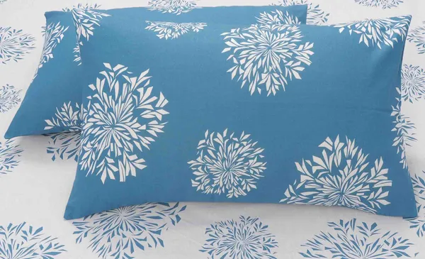 144_TC_Elastic_Fitted_Cotton_Bedsheets_Double_Size_with_2_Pillow_Covers_|_60_x_78_inches