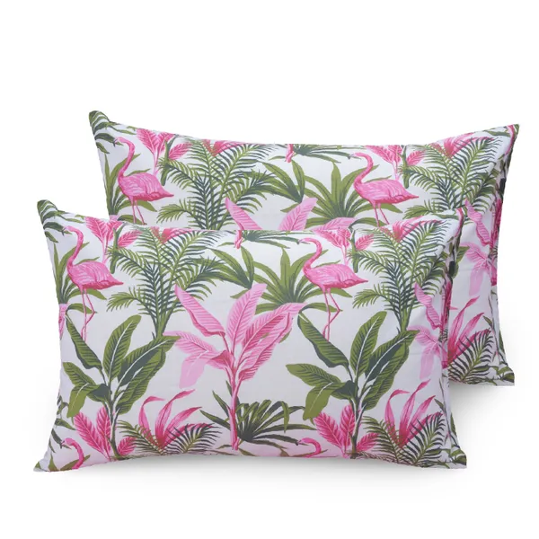 144_TC_Cotton_Fitted_Bedsheets_King_Size_with_2_Pillow_Covers_|_6ft_x_6.5ft_|_Flamingo_-_Pink