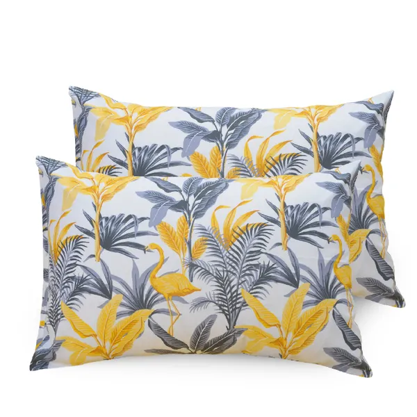 144_TC_Double_Size_Cotton_Elastic_Fitted_Bedsheets_with_2_Pillow_Covers_|_60_x_78_inches