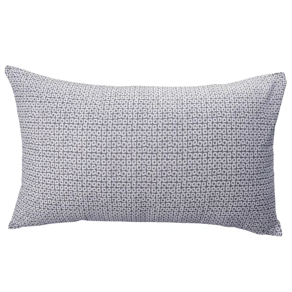 144_TC_Cotton_Bedsheet_Single_Bed_with_1_Pillow_Cover_|_Grey_&_White