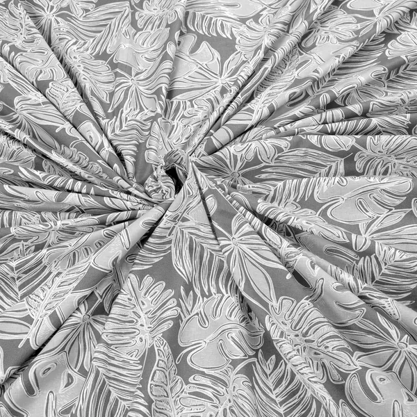 144_TC_Cotton_Bedsheet_Single_Bed_with_1_Pillow_Cover_|_Grey_&_White