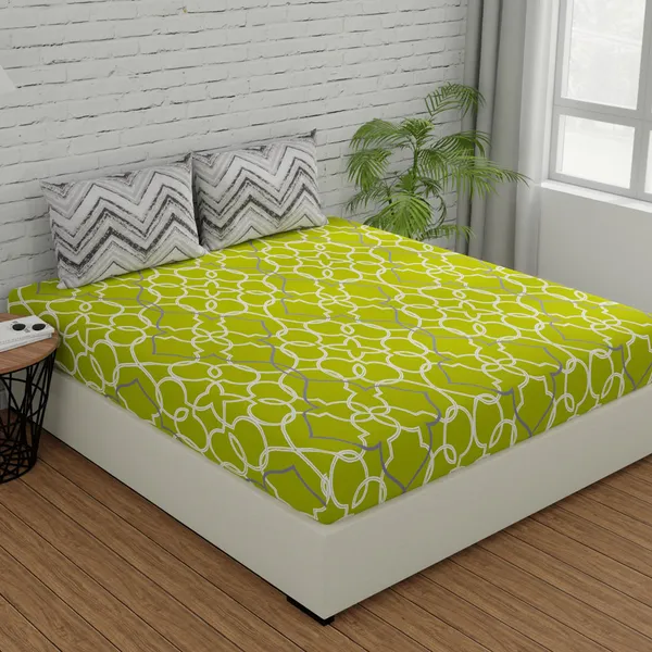 144_TC_Cotton_Elastic_Fitted_Bedsheets_King_Size_with_2_Pillow_Covers_|_72_x_78_inches