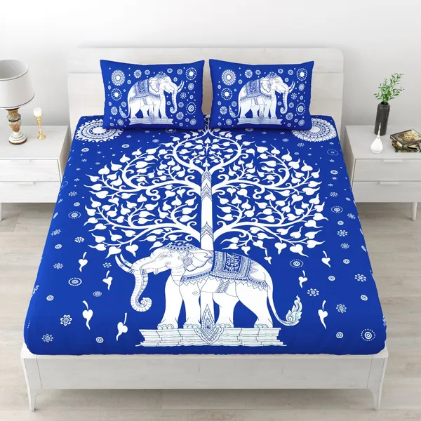 https://cdn-image.blitzshopdeck.in/ShopdeckCatalogue/tr:f-webp,w-600,fo-auto/63b40f5c45c54900129173d0/media/Rajasthani_Elephant_Printed_Cotton_Double_Bed_Sheet__with_2_Pillow_Cover_CSB4253STE_2023-09-15_1.jpg__Pink City