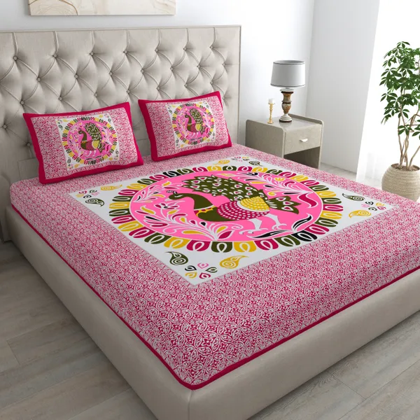 https://cdn-image.blitzshopdeck.in/ShopdeckCatalogue/tr:f-webp,w-600,fo-auto/63b40f5c45c54900129173d0/media/Rajasthani_Jaipuri_Traditional_Double_Bed_Bedsheet_with_2_Pillow_Covers_G1YT6YGD9T_2024-07-01_1.jpg__Pink City