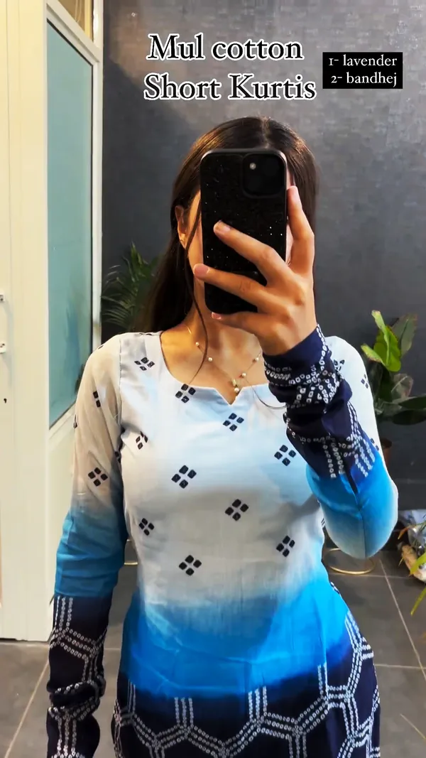 Bandhej kurtis online sale