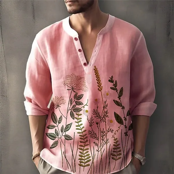 Baby_Pink_cotton_fabric_embroidery_work_short_Kurta