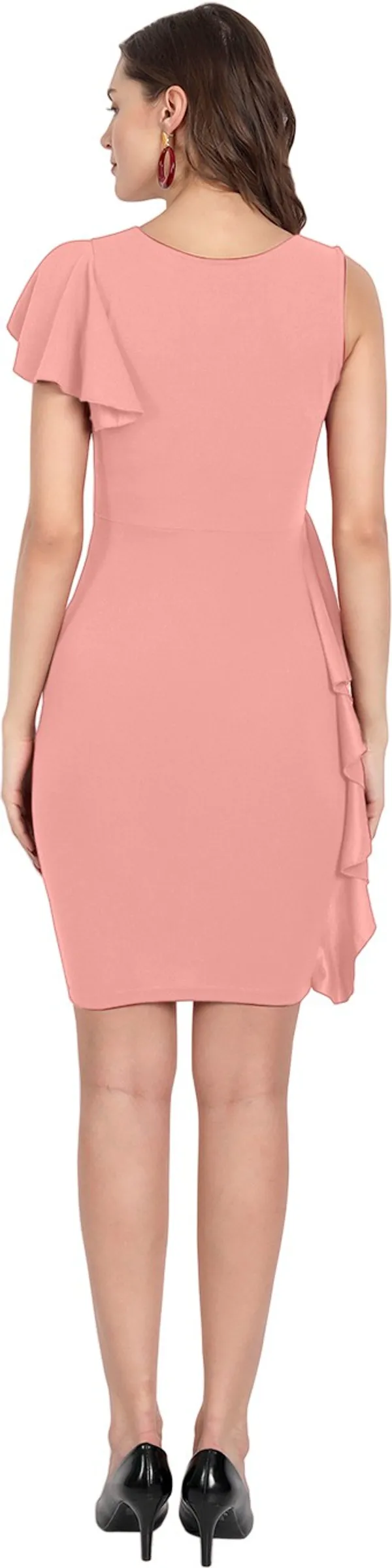 Fler_Sleeve_Bodycon_Dress-Trendy_Fashion_Collection