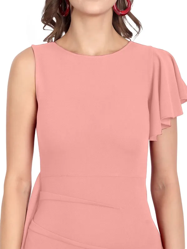 Fler_Sleeve_Bodycon_Dress-Trendy_Fashion_Collection